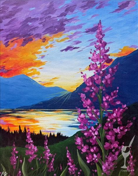 Sips & Strokes Saturday! Add a Candle!